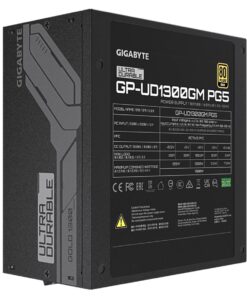 GIGABYTE UD1300GM PG5 power supply unit 1300 W 20+4 pin ATX ATX Zwart - Afbeelding 6