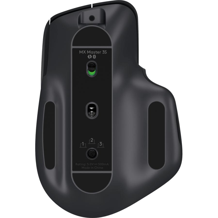 Logitech 910-006559 MX Master 3S Performance Wireless Mouse, Laser, RF Wireless, Bluetooth, 8000 DPI - Afbeelding 4