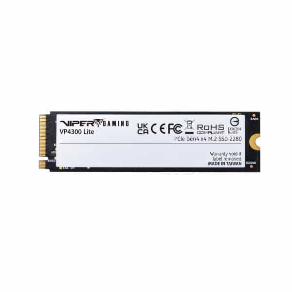 Patriot VP4300L4TBM28H Viper VP4300 Lite SSD, 4TB, M.2 2280, PCIe Gen4x4, 7400/ 6000 MB/s - Afbeelding 2