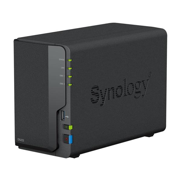 Synology DS223 DiskStation NAS/storage server, Ethernet LAN, RTD1619B - Afbeelding 2