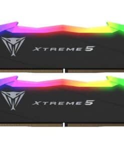 Patriot PVXR548G80C38K Viper Xtreme 5 RGB DIMM Kit, 48 GB, DDR5, 8000 MHz, CL38, BLK HS