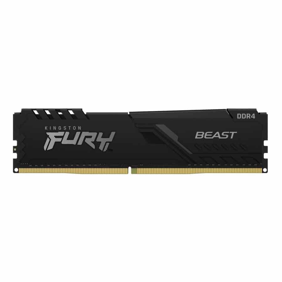 Kingston Technology FURY Beast 16GB 3200MT/s DDR4 CL16 DIMM 1Gx8 Black - Afbeelding 2