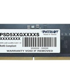 Patriot PSD516G480081S Signature-Line SO-DIMM, 16GB, DDR5, 4800MHz, CL40, 1.1v