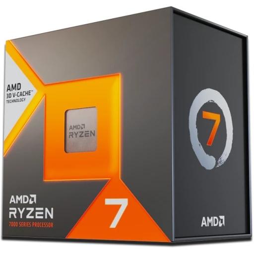 Amd 100-000000910 Ryzen 7 7800X3D Tray, AMD AM5, 4,2/ 5,0 GHz, 8xCore HT, 96MB, 120W - Afbeelding 2