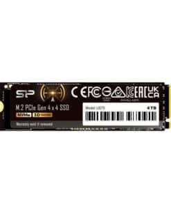 Silicon Power SP04KGBP44US7505 US75 SSD, 4 TB, M.2, PCIe Gen 4x4, 3D NAND, 7000/ 6500 MB/s