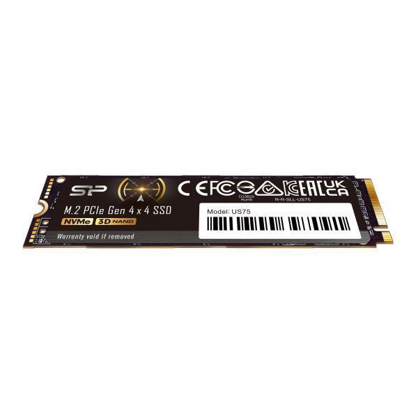 Silicon Power SP04KGBP44US7505 US75 SSD, 4 TB, M.2, PCIe Gen 4x4, 3D NAND, 7000/ 6500 MB/s - Afbeelding 2