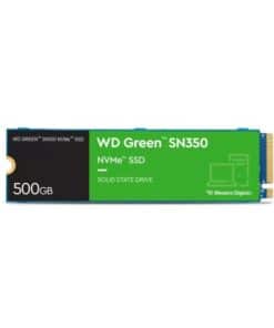 Western Digital WDS500G2G0C SN350 Green SSD, 500 GB M.2 NVMe, PCIe Gen3 x4, NVMe v1.3, 2400MB/s - Afbeelding 2