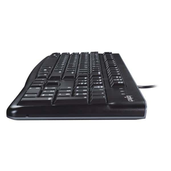 Logitech 920-002482 K120 Corded Keyboard, Full-size (100%) Wired, USB, AZERTY, Black - Afbeelding 2