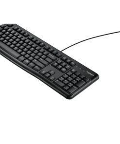 Logitech 920-002482 K120 Corded Keyboard, Full-size (100%) Wired, USB, AZERTY, Black - Afbeelding 4