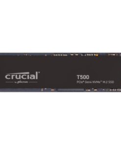 Crucial CT500T500SSD8 T500 SSD, 500 GB, M.2 2280, PCIe 4.0 NVMe, 7300/ 6800 MB/s, No HS