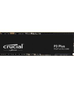 Crucial CT2000P3PSSD8 P3 Plus SSD, 2TB, M.2 PCIe NVMe, 3D NAND, 5000/ 4200 MB/.s