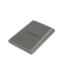 Transcend TS1TESD360C ESD360C External SSD, 1TB, USB 20Gbps, Type C, 2000 MB/s, 3D NAND, Gray