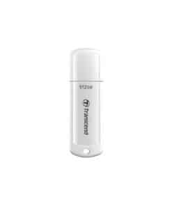 Transcend TS512GJF730 JetFlash 370 Pen Drive, 512GB, USB3.1, Capless, White
