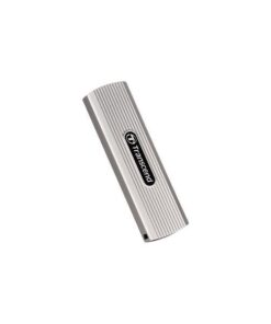 Transcend TS1TESD320A ESD320A External SSD, 1 TB, USB 10Gbps, Type-A, 1050/ 950 MB/s, Silver