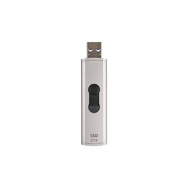 Transcend TS1TESD320A ESD320A External SSD, 1 TB, USB 10Gbps, Type-A, 1050/ 950 MB/s, Silver - Afbeelding 3
