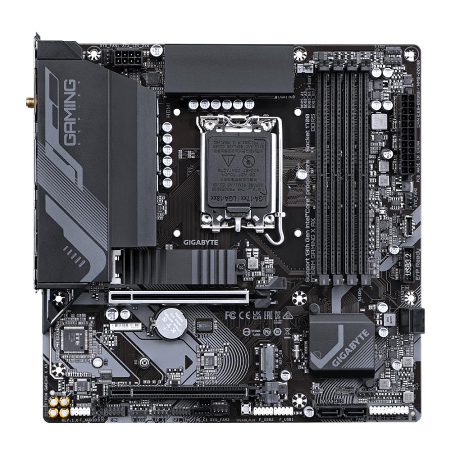 GIGABYTE B760M Gaming X AX Intel B760 Express LGA 1700 micro ATX - Afbeelding 3
