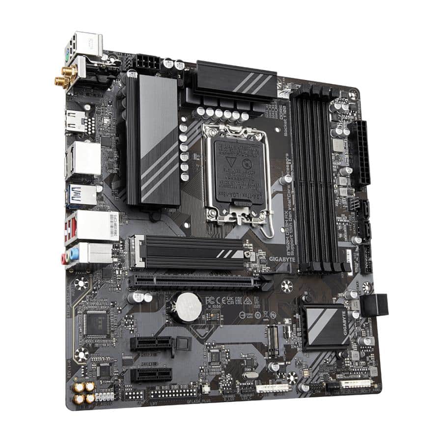 GIGABYTE B760M DS3H AX moederbord Intel B760 Express LGA 1700 micro ATX - Afbeelding 3
