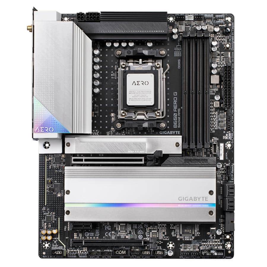 GIGABYTE B650 AERO G moederbord AMD B650 Socket AM5 ATX - Afbeelding 3