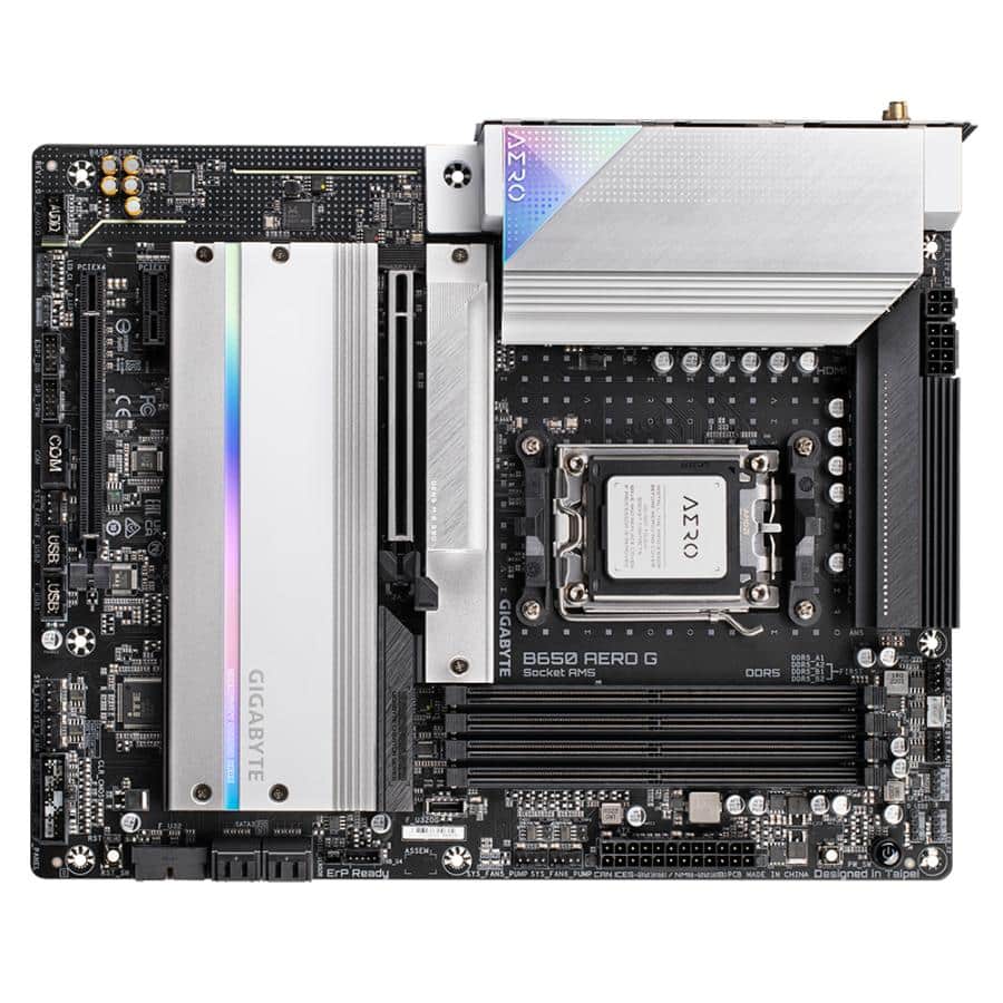 GIGABYTE B650 AERO G moederbord AMD B650 Socket AM5 ATX - Afbeelding 4