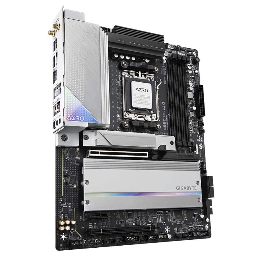 GIGABYTE B650 AERO G moederbord AMD B650 Socket AM5 ATX - Afbeelding 5
