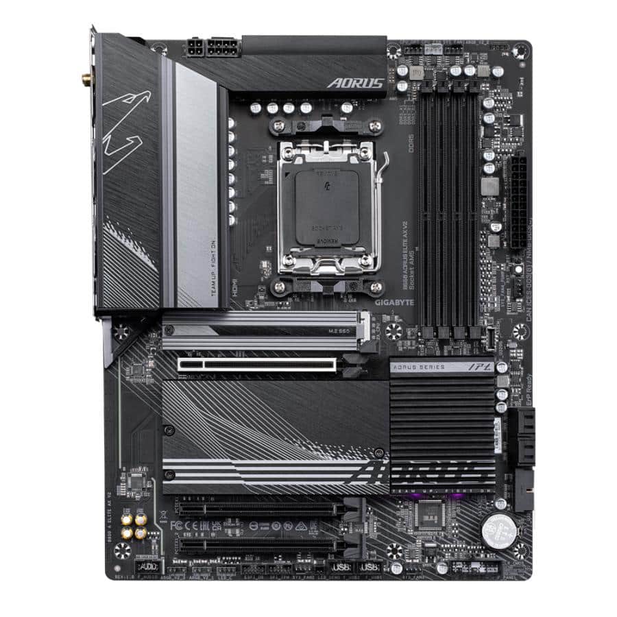 GIGABYTE B650 AORUS ELITE AX V2 moederbord AMD B650 Socket AM5 ATX - Afbeelding 4