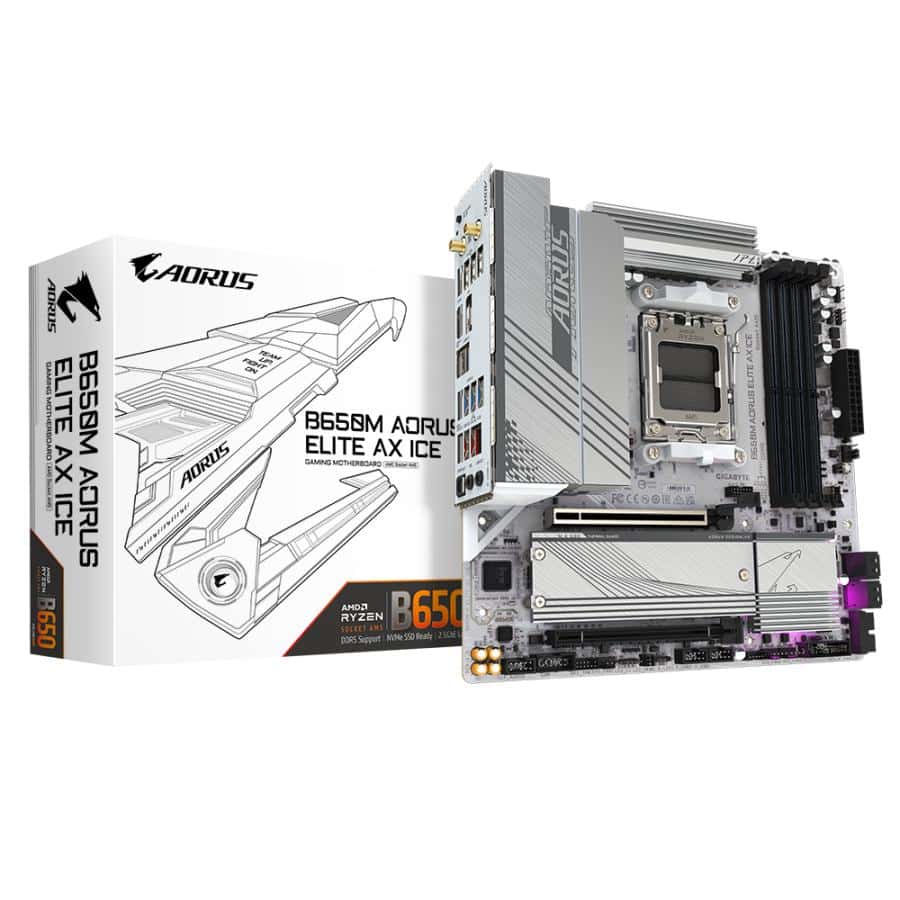 GIGABYTE B650M AORUS ELITE AX ICE Moederbord - Afbeelding 7