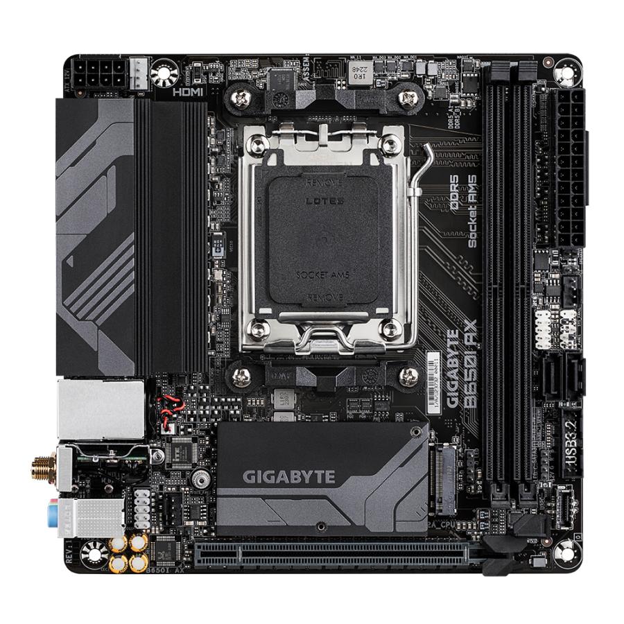 GIGABYTE B650I AX moederbord AMD B650 Socket AM5 mini ITX - Afbeelding 3