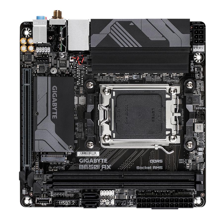 GIGABYTE B650I AX moederbord AMD B650 Socket AM5 mini ITX - Afbeelding 5
