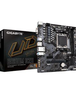 GIGABYTE B650M S2H moederbord AMD B650 Socket AM5 micro ATX - Afbeelding 2