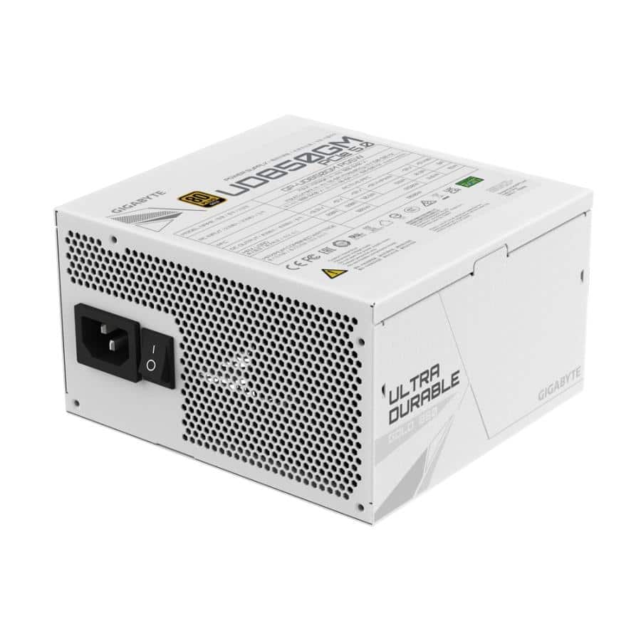 GIGABYTE UD850GM PG5W power supply unit 850 W 20+4 pin ATX Zwart - Afbeelding 2