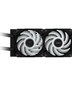 GIGABYTE AORUS WATERFORCE II 240 Processor Alles-in-één vloeistofkoeler 12 cm Zwart - Afbeelding 5