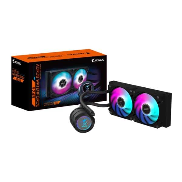 GIGABYTE AORUS WATERFORCE II 240 Processor Alles-in-één vloeistofkoeler 12 cm Zwart - Afbeelding 6