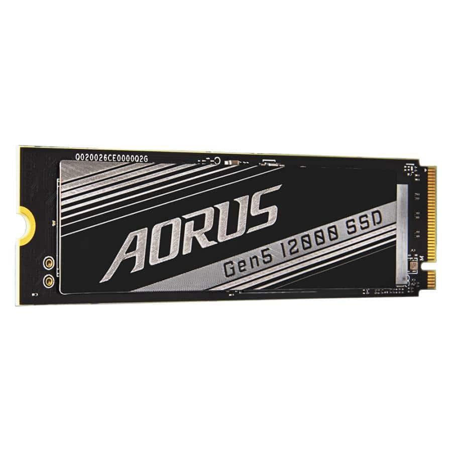 GIGABYTE AORUS Gen5 12000 1 TB M.2 PCI Express 5.0 NVMe 3D TLC NAND - Afbeelding 7