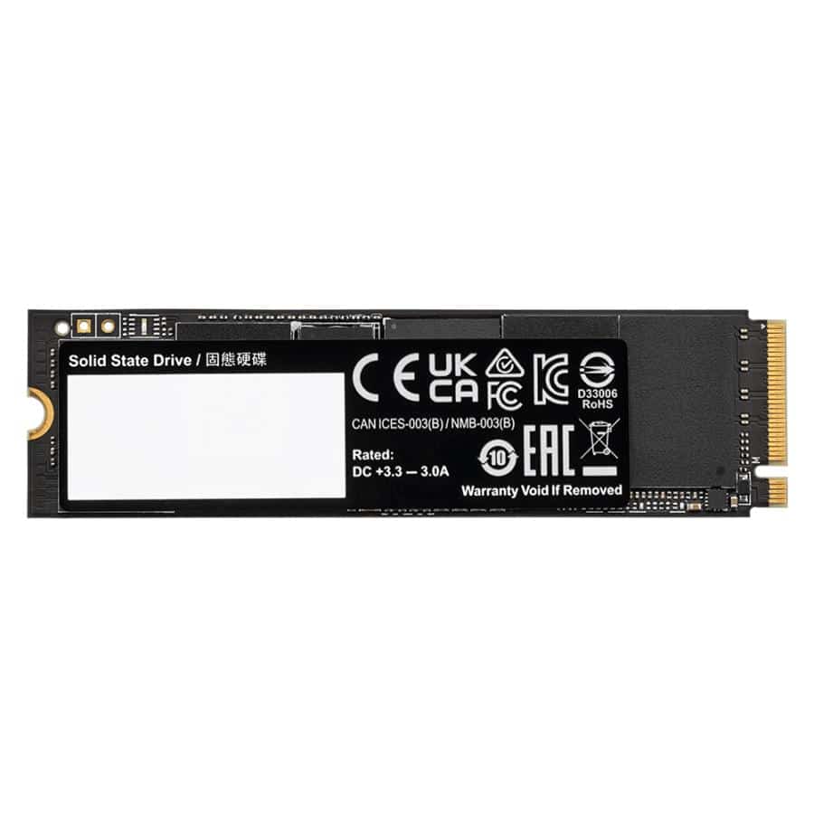 GIGABYTE AORUS Gen4 7300 SSD 2TB M.2 PCI Express 4.0 NVMe 3D TLC NAND - Afbeelding 4