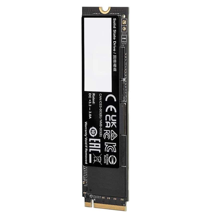 GIGABYTE AORUS Gen4 7300 SSD 1TB M.2 PCI Express 4.0 NVMe 3D TLC NAND - Afbeelding 4