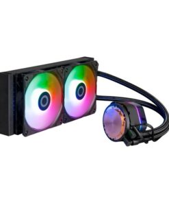 Cooler Master MLX-D24M-A25PZ-RW MasterLiquid 240 Atmos ARGB, 4-pin, 2x 120mm, 690-2500 RPM - Afbeelding 2