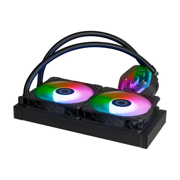 Cooler Master MLX-D24M-A25PZ-RW MasterLiquid 240 Atmos ARGB, 4-pin, 2x 120mm, 690-2500 RPM - Afbeelding 3