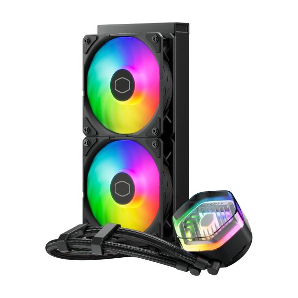 Cooler Master MLX-D24M-A25PZ-RW MasterLiquid 240 Atmos ARGB, 4-pin, 2x 120mm, 690-2500 RPM - Afbeelding 5