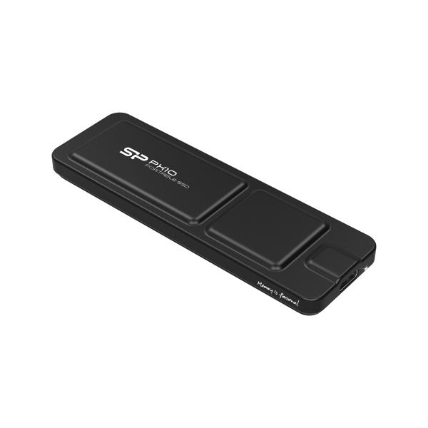 Silicon Power SP512GBPSDPX10CK PX10 Portable SSD, 512 GB, USB 3.2 Gen 2 Type-C, PCIe, Alu - Afbeelding 2