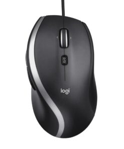 Logitech 910-005784 M500 Corded Mouse, Right-hand, Optical, USB Type-A, 4000 DPI, Black