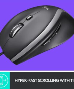 Logitech 910-005784 M500 Corded Mouse, Right-hand, Optical, USB Type-A, 4000 DPI, Black - Afbeelding 2