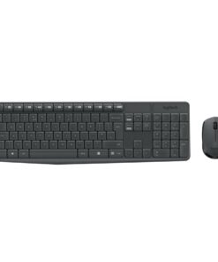 Logitech 920-007931 MK235 Wireless Keyboard and Mouse Combo, Full-size (100%) Wireless, USB, QWERTY