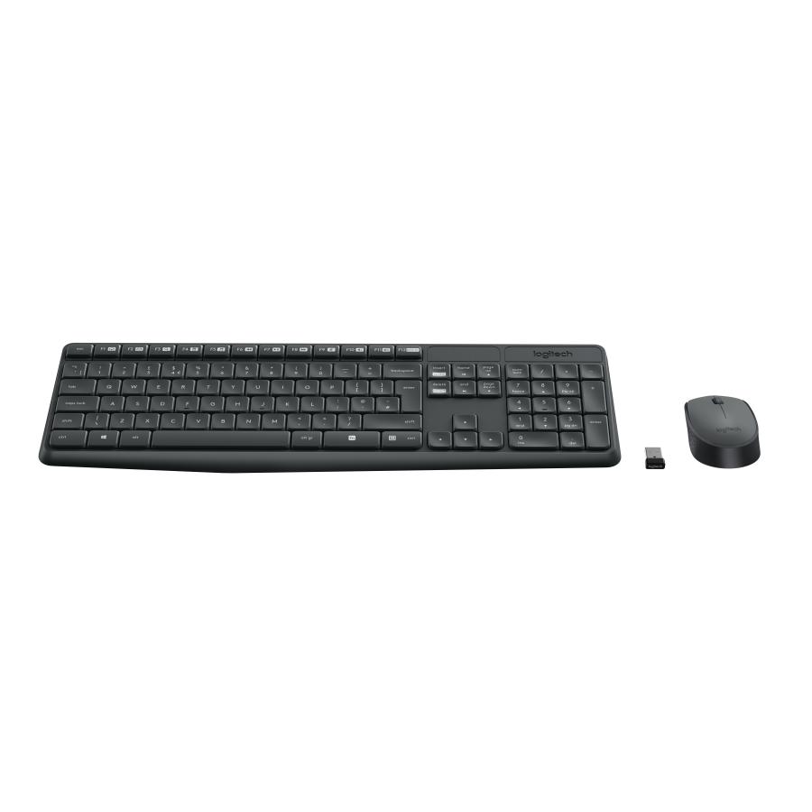 Logitech 920-007931 MK235 Wireless Keyboard and Mouse Combo, Full-size (100%) Wireless, USB, QWERTY - Afbeelding 4
