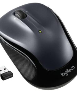 Logitech 910-006812 M325s Wireless Mouse, Ambidextrous, Optical, RF Wireless, 1000 DPI, Black