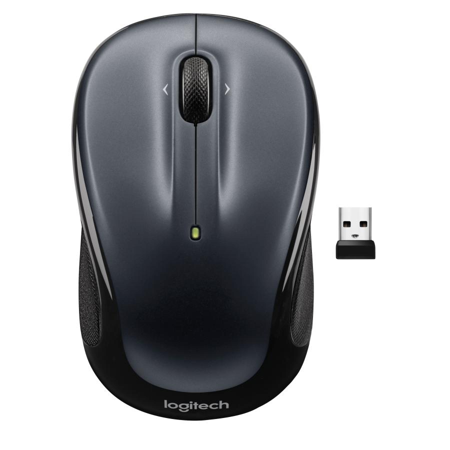 Logitech 910-006812 M325s Wireless Mouse, Ambidextrous, Optical, RF Wireless, 1000 DPI, Black - Afbeelding 2