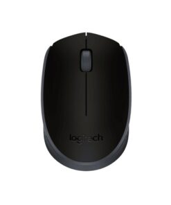 Logitech 910-004424 M171 Wireless Mouse, Ambidextrous, Optical, RF Wireless, 1000 DPI, Black