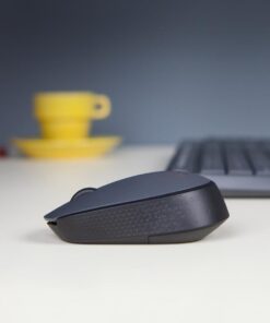 Logitech 910-004642 M170 Wireless Mouse, Ambidextrous, Optical, RF Wireless, 1000 DPI, Grey - Afbeelding 2