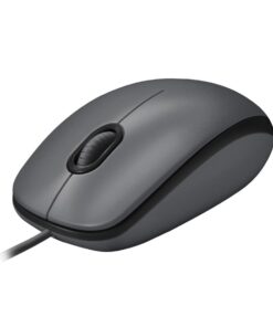 Logitech 910-006652 M100 Optical Mouse, Ambidextrous, Optical, USB Type-A, 1000 DPI, Black