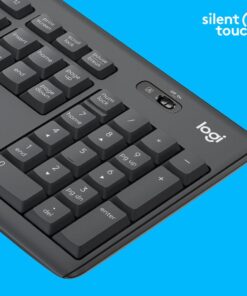Logitech MK295 920-009800 Silent Wireless Combo, Full-size (100%) USB, QWERTY, Graphite, Mouse incl - Afbeelding 3