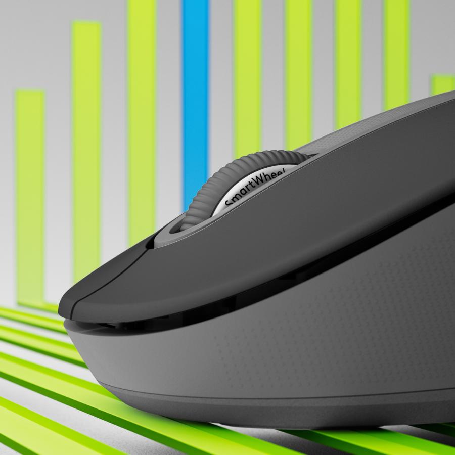Logitech 910-006236 M650 L Signature Wireless Mouse, Right-hand, Optical, RF Wireless + Bluetooth - Afbeelding 2